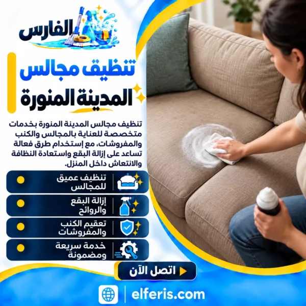 تنظيف مجالس المدينة المنورة