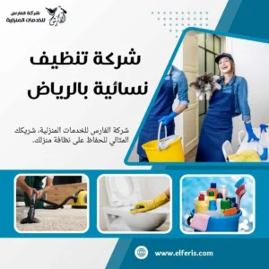 شركة تنظيف نسائية بالرياض 