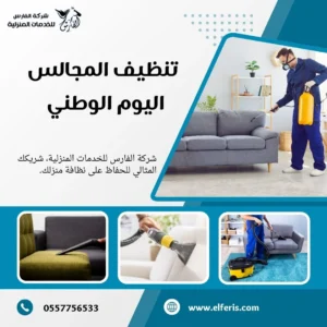 تنظيف المجالس اليوم الوطني 