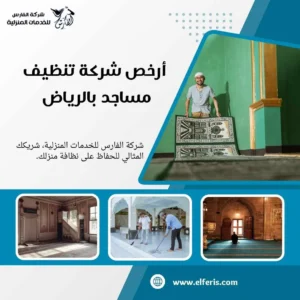 شركة تنظيف مساجد بالرياض