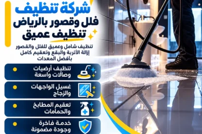 شركة تنظيف فلل بالرياض