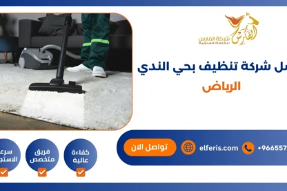 افضل شركة تنظيف بحي الندى الرياض